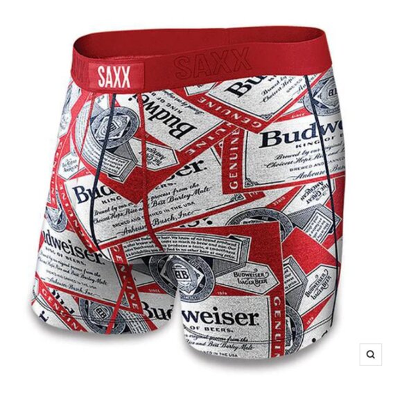 SAXX VIBE Boxer Briefs “Bud Label" - Picture 1 of 4
